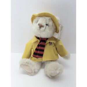Bialosky Bear Treasury in Raincoat 1993 Rainy Day Charlie Fully Jointed Bear